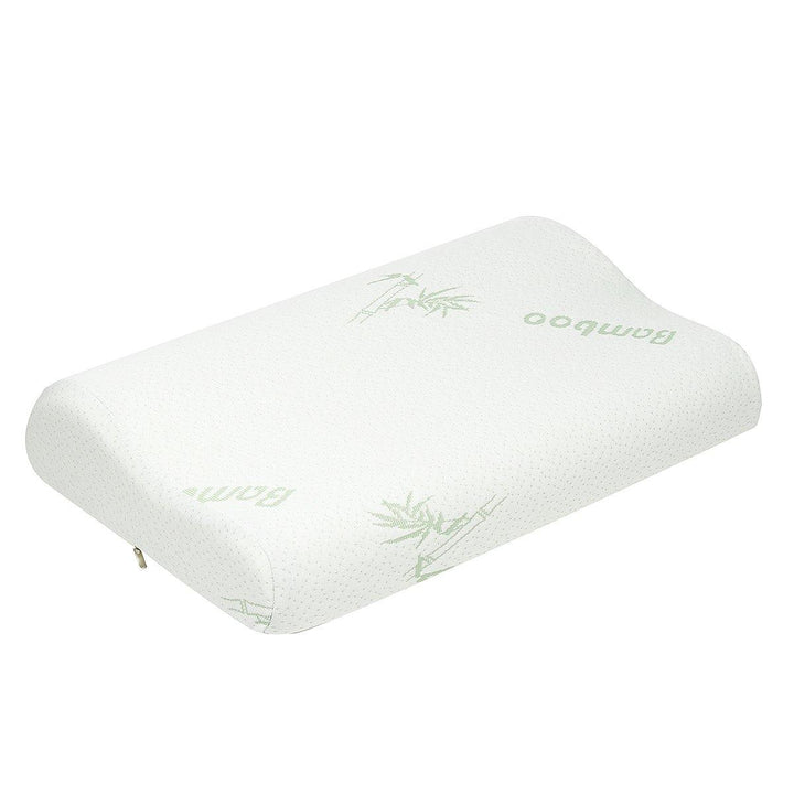 30x50cm Soft Memory Foam Pillow Bamboo Fiber Slow Rising Rebound Space Memory Sleeping Pillow