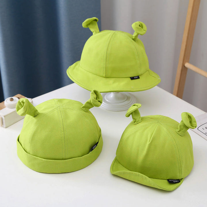 Green Cartoon Baby Hat