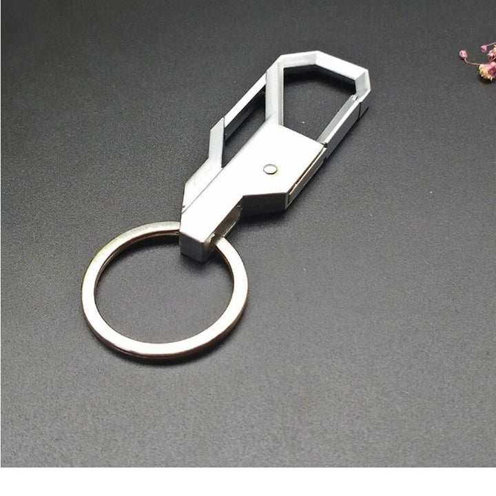 Metal Inlay Key Chain