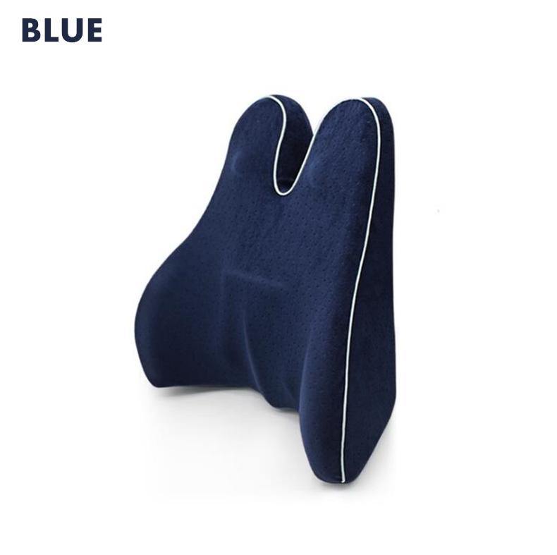 Memory Foam Waist Lumbar Side Support Pillow Spine Coccyx Protect Orthopedic Car Seat Office Sofa Chair Back Cushion - MRSLM