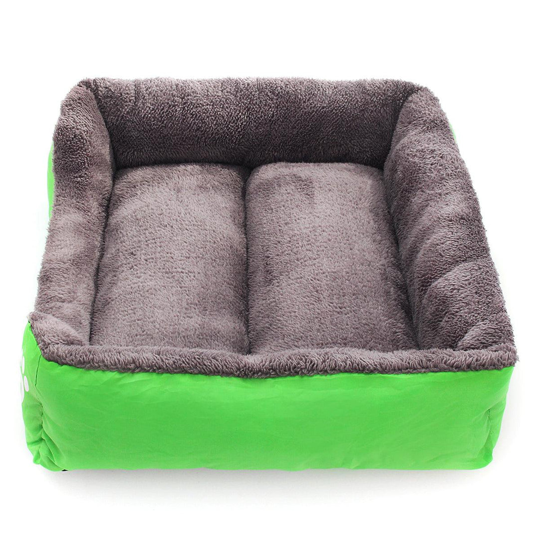 110x85x19cm Soft Dog Cat Bed Puppy Cushion House Pet Warm Kennel Mat Blanket