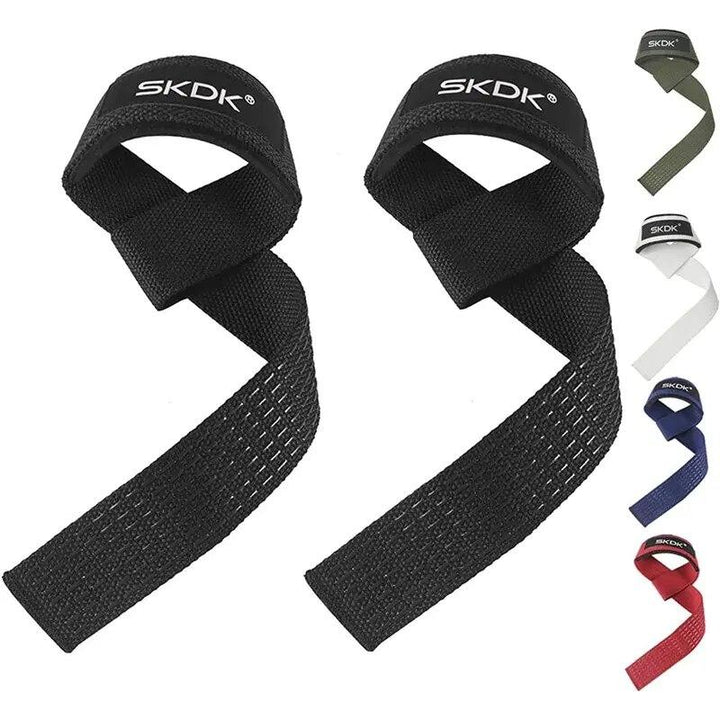 Adjustable Non-slip Weightlifting Wrist Straps for Gym and Fitness