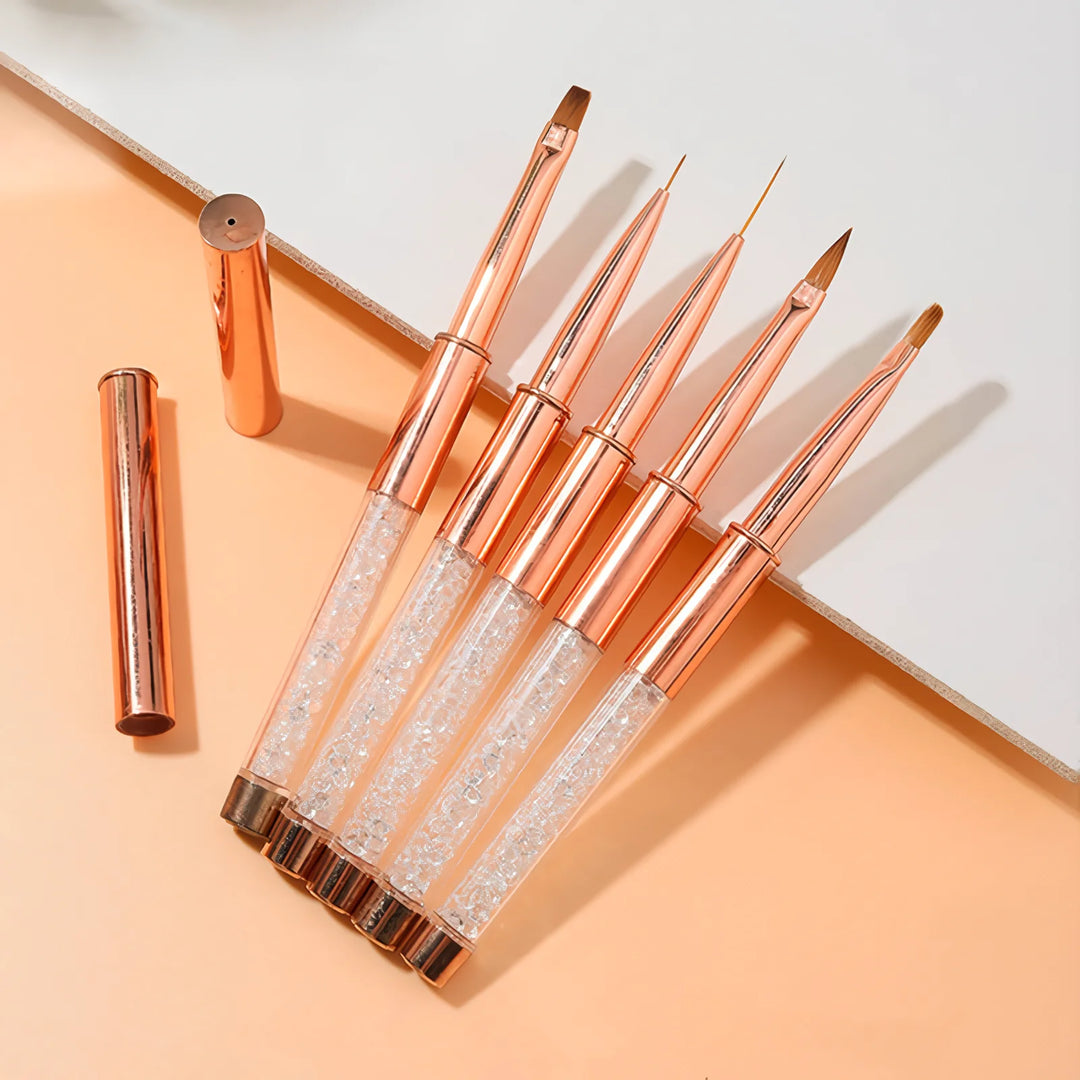 5Style Nail Art Brush Set