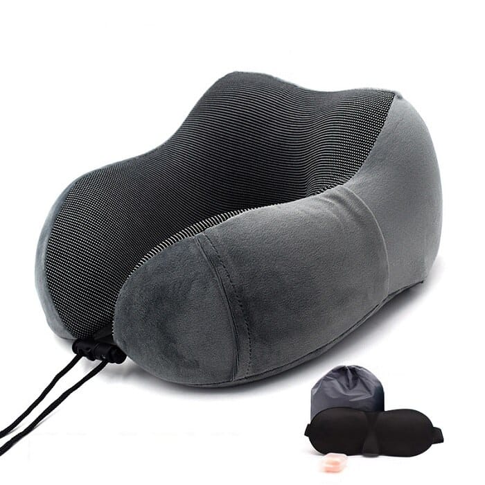 U-Shaped Memory Foam Travel Pillow