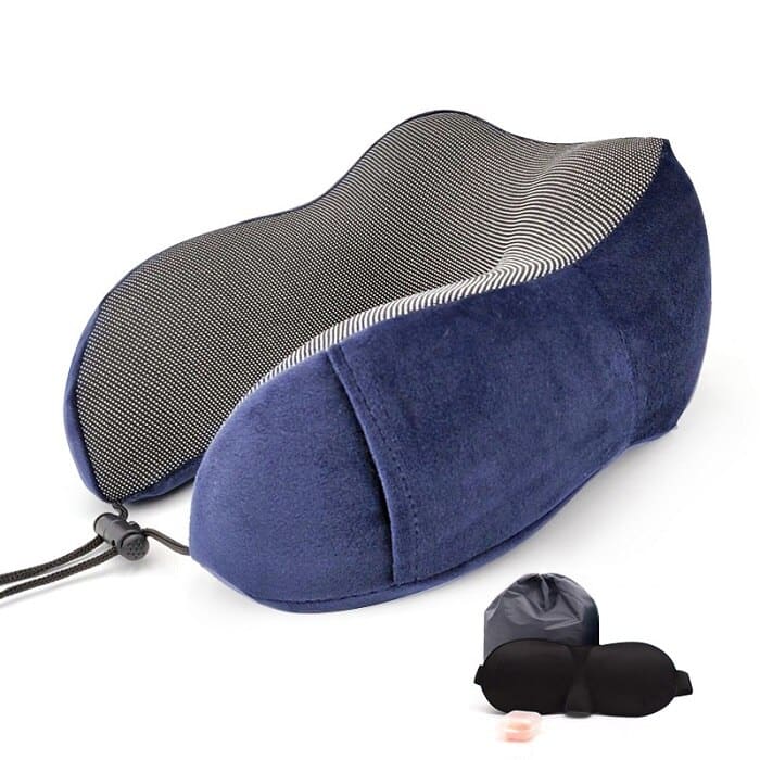 U-Shaped Memory Foam Travel Pillow