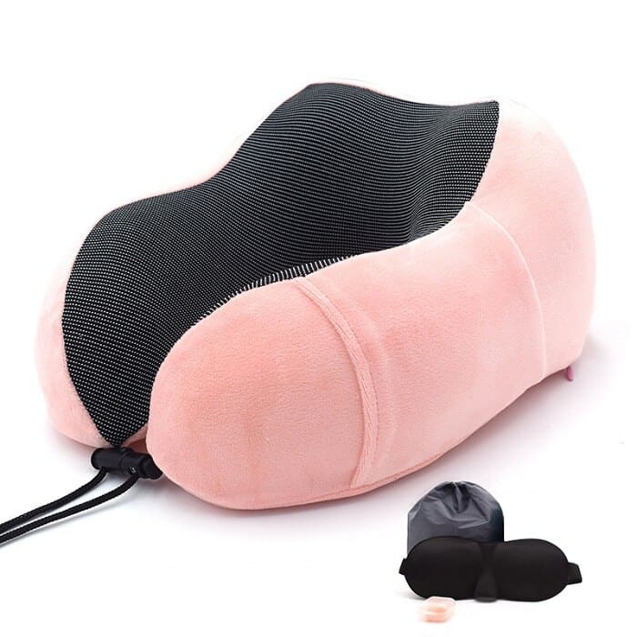 U-Shaped Memory Foam Travel Pillow