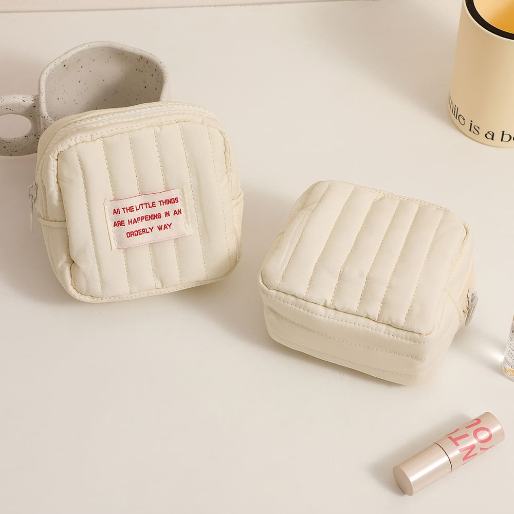 Korean Square Small Makeup Bag