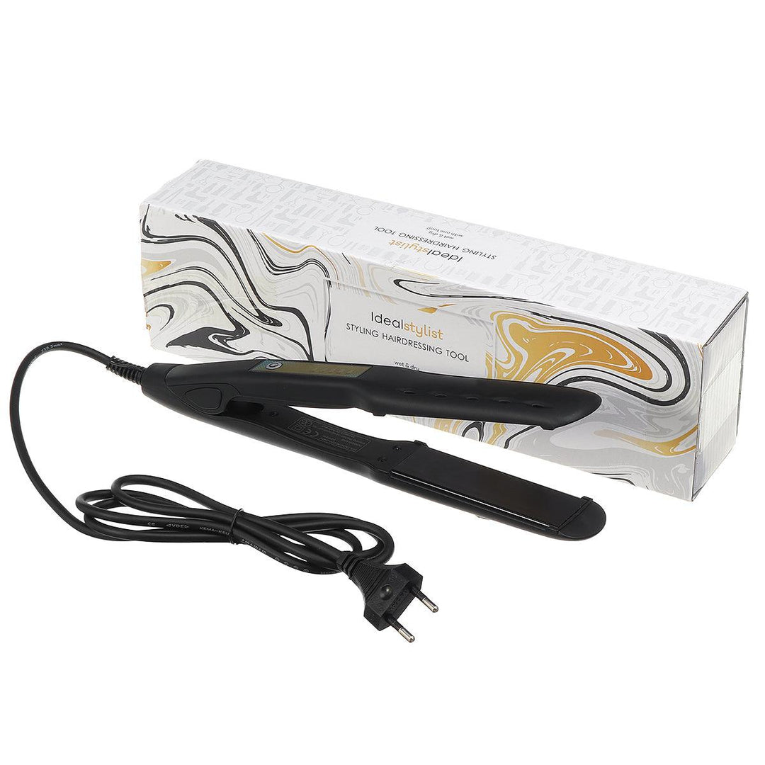 Flat Steam Iron Hair Straightener Professional Ceramic Vapor with Argan Oil Infusion straightening Hair Flat Iron Steampod