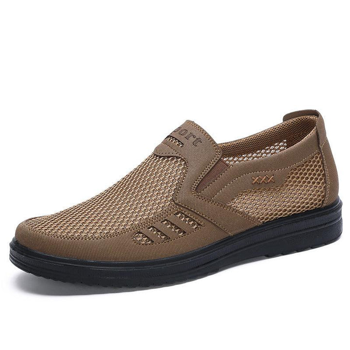 Lightweight casual soft sole senior dad shoes