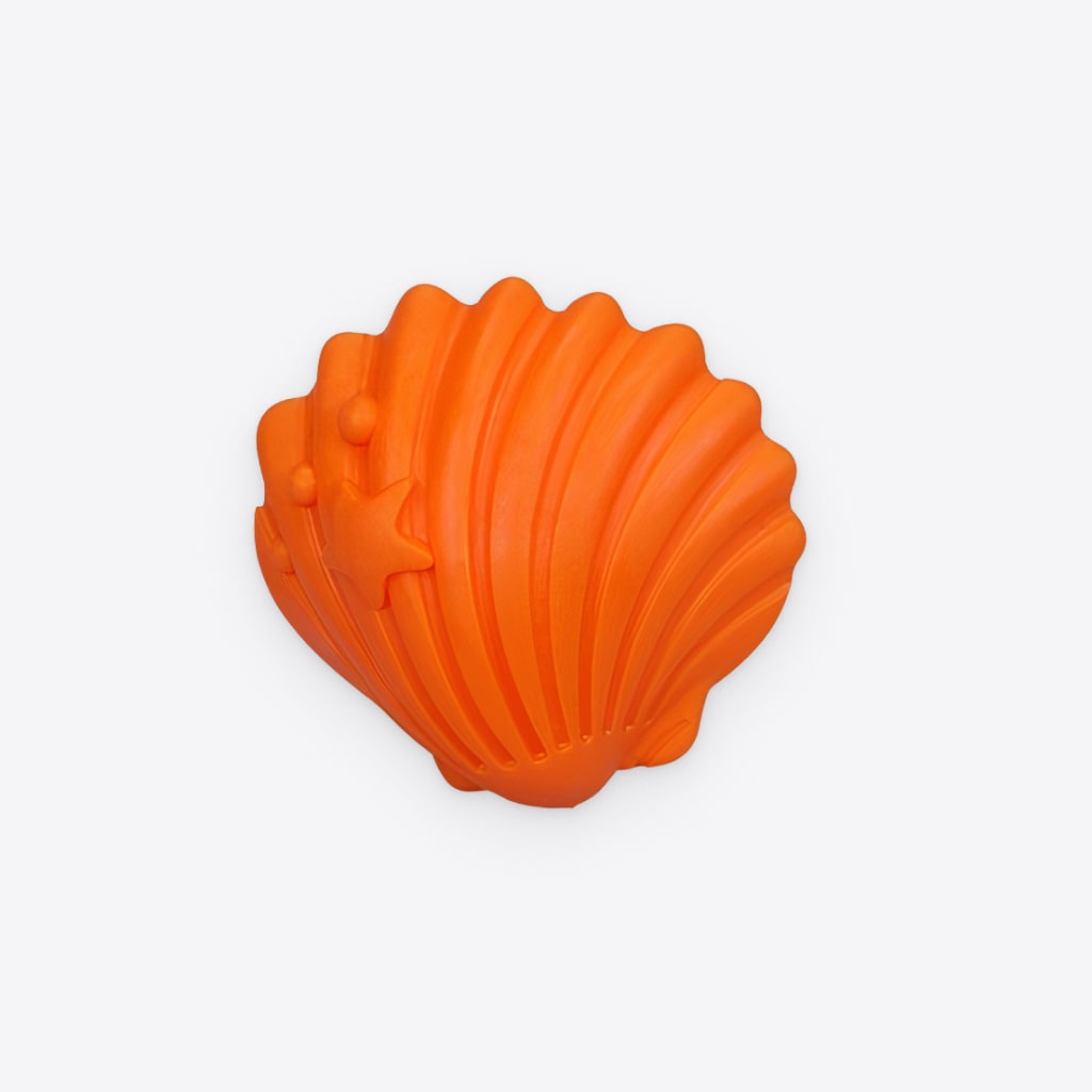 Orange Shell Clip-On Air Freshener