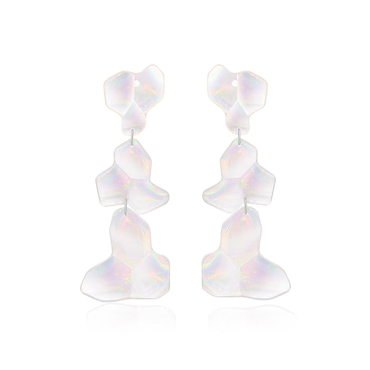 Women's Creative Personalized Laser Exaggerated Drip Earrings