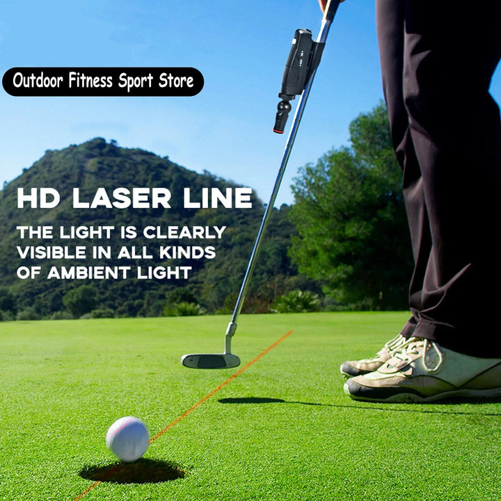 Golf Putter Laser Sight Pointer - Swing Trainer & Putting Aid