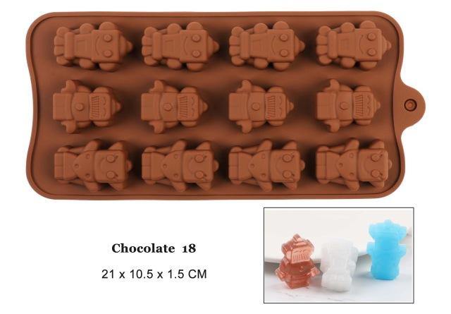 Silicone Chocolate Mold 29 Shapes Chocolate Baking Tools Non-stick Silicone Cake Mold - MRSLM