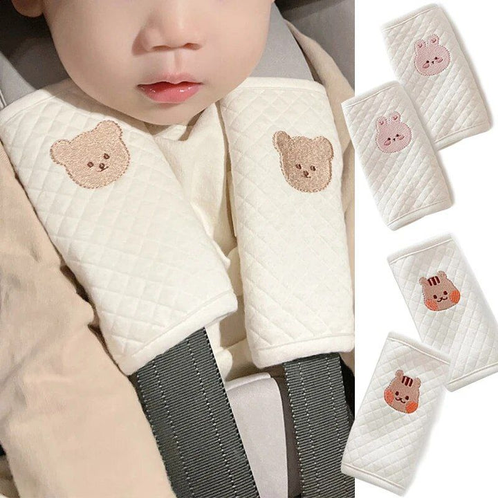 Kid's Comfort Safety Seat Belt Cushion & Sleep Positioner