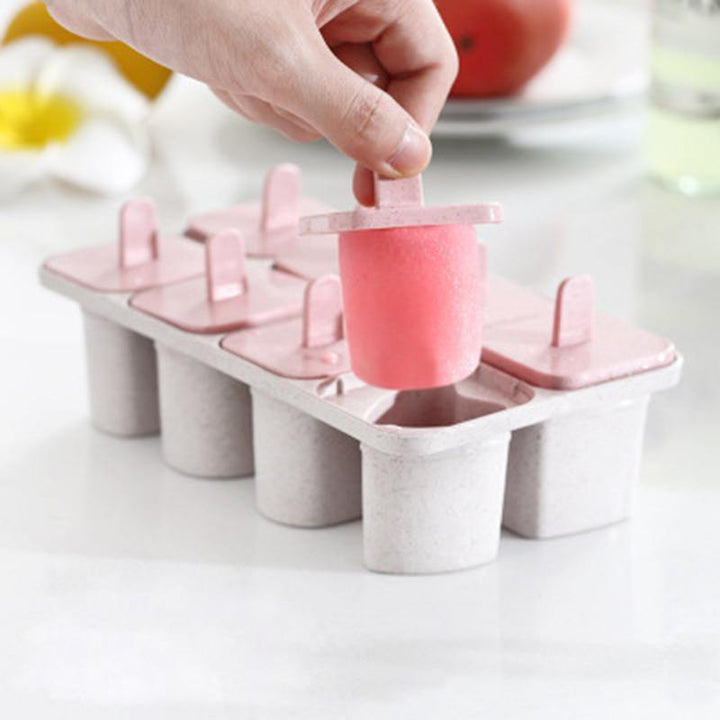 1 Set of 8 Creative Letter Mold Reusable Popsicle Mold Ice Cream Household Popsicle Ice Mold