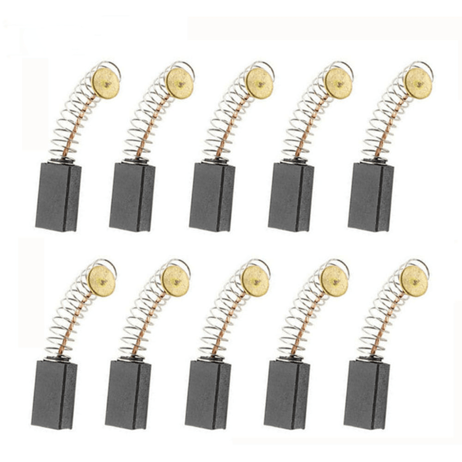 10 Pcs Electric Drill Carbon Brush Polishing Kit For Electric Motors And Household Appliances - MRSLM