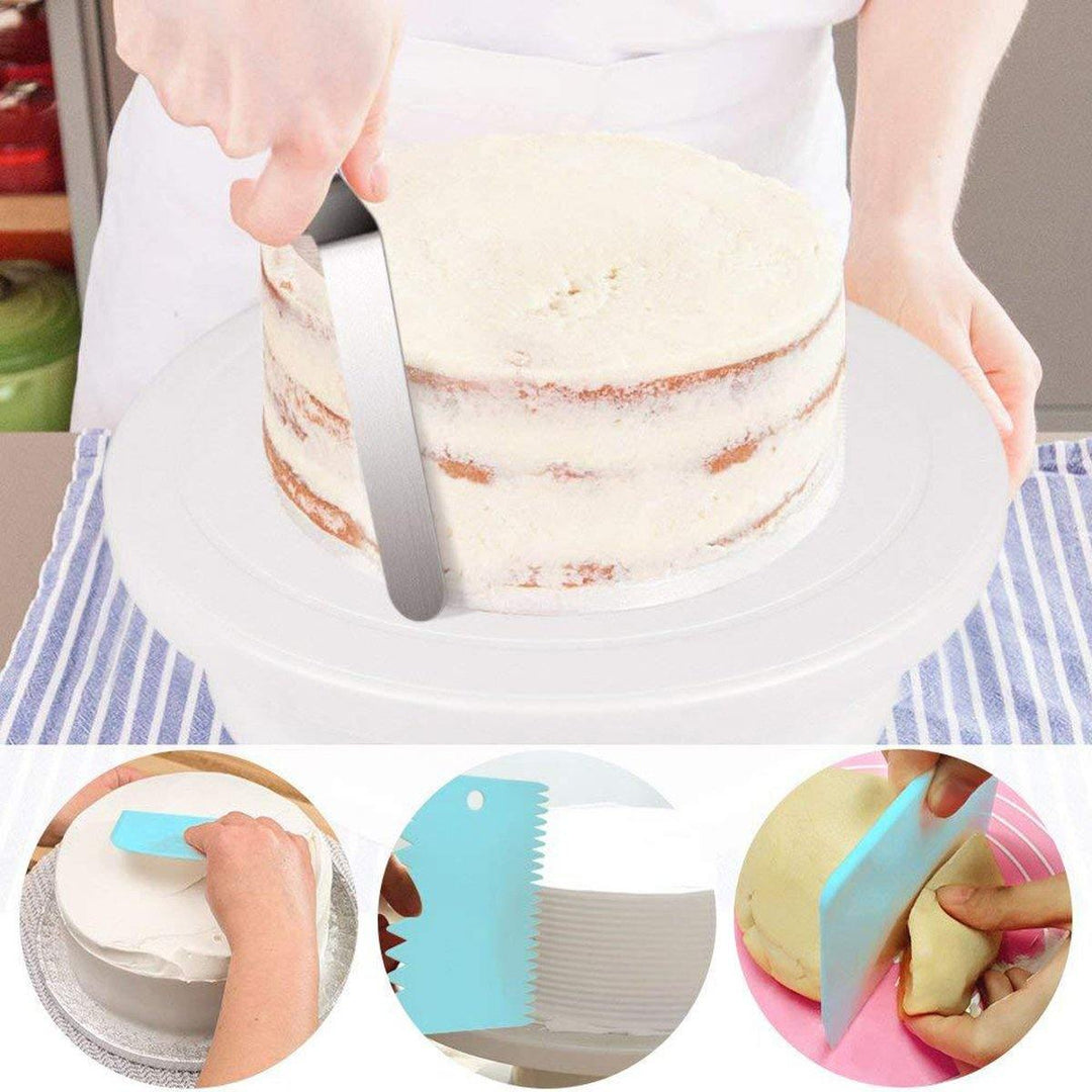 106PCS Cake Baking Tools Decorating Kit Set Piping Tips Pastry Icing Bag Nozzles