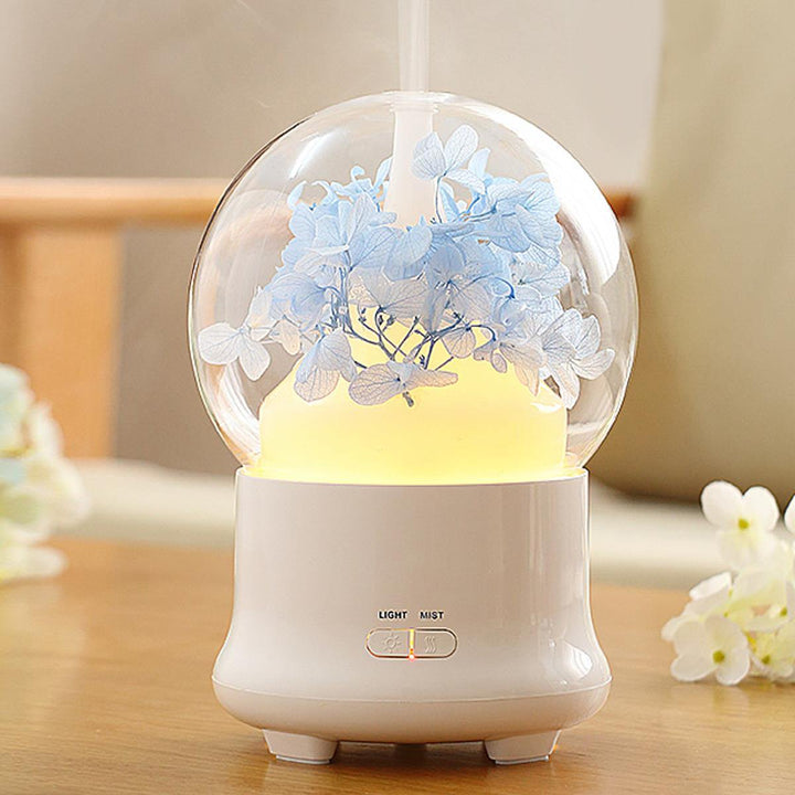 4 Colors Immortal Flower Mini Aroma Humidifier