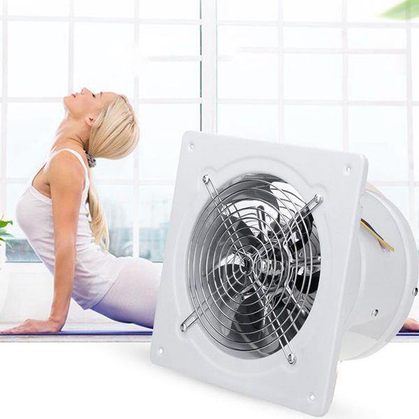 110/220V 40W 2800r/min 6inch Exhaust Fan Wall Mounted Blower Bathroom Kitchen Air Vent Ventilation Extractor