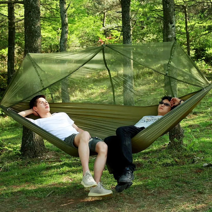 Portable Camping Hammock with Mosquito Net