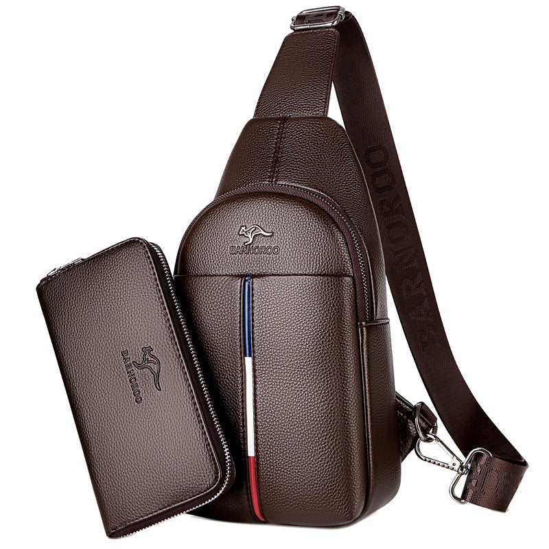 Casual Men's Small Backpack Chest Bag