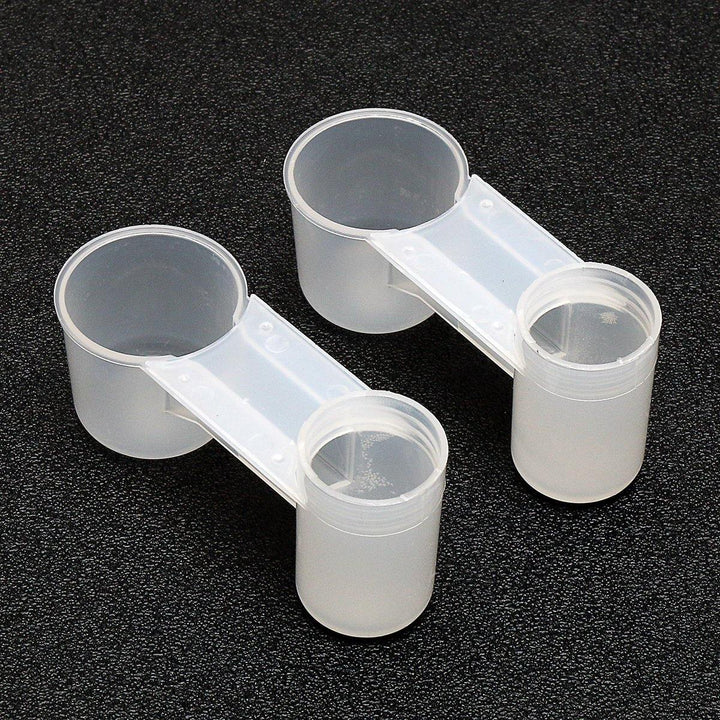 12Pcs Soda Pop Water Bottle Bird Drinker Cup for Spring Quail Dove Chicken Pigeon