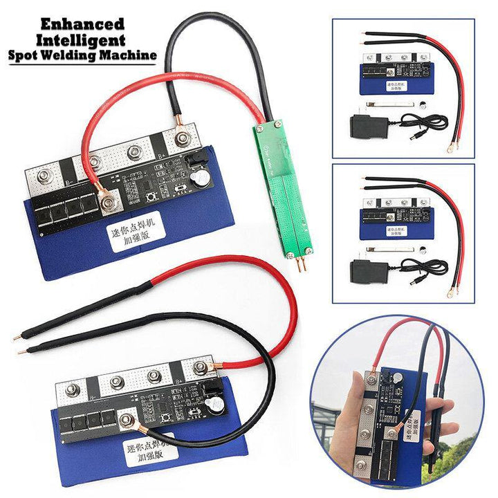 7.4V 400A Battery Spot Welder 18650 Battery Nickel Strip Diy Spot Welding Machine Adjustable Welding 0.25mm Nickel Plating