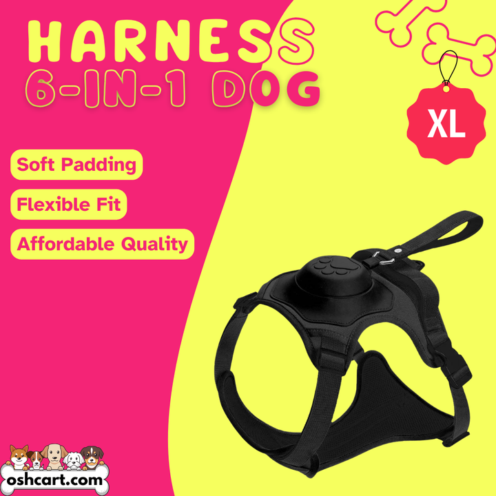 Zylo 6-In-1 Dog Harness