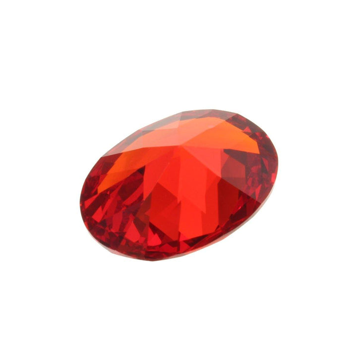 13x18mm Exquisite Oval Red AAAA+ Unheated Cut Loose Gem Zircon Decorations (1#)