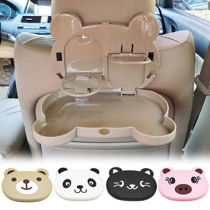 Cartoon Car Back Seat Folding Food & Drink Tray