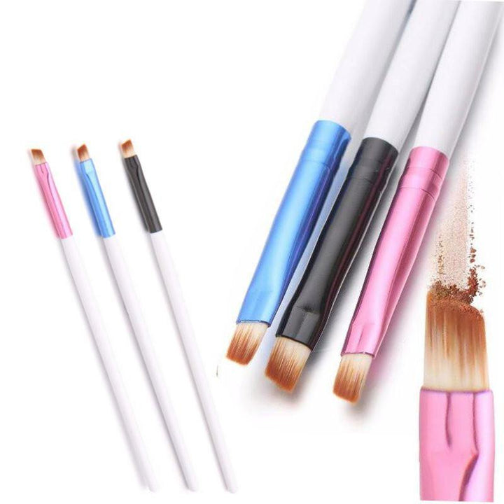 1pc Eye Oblique Angled Eyebrow Eyeliner Brow Lip Contour Brush Makeup Brushes Cosmetic Tool