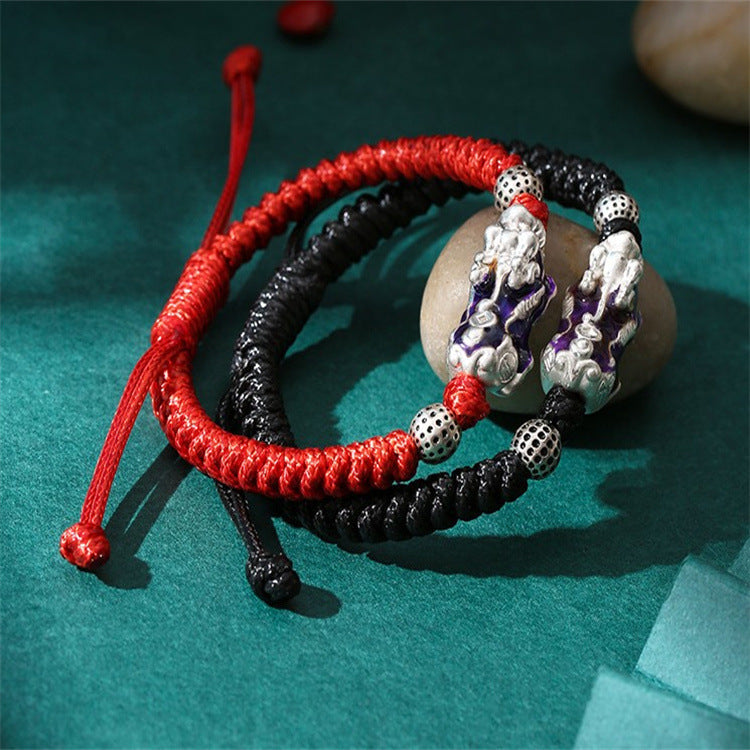 Temperature Sensing Color-changing Bracelet Pixiu Men's Bracelet