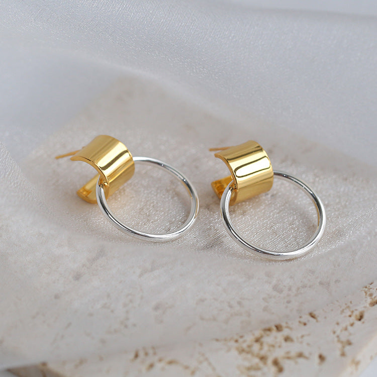 Simple Fashion Temperament Geometric Retro Trend Earrings