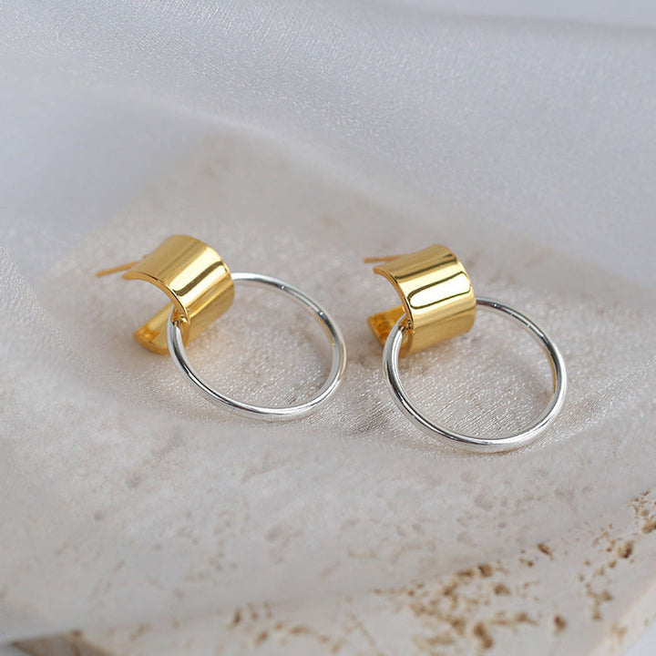 Simple Fashion Temperament Geometric Retro Trend Earrings