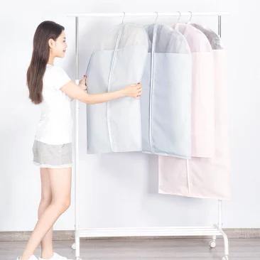 2PCS Garment Clothes Cover Protector Dustproof Hanging Clothes Storage Bag