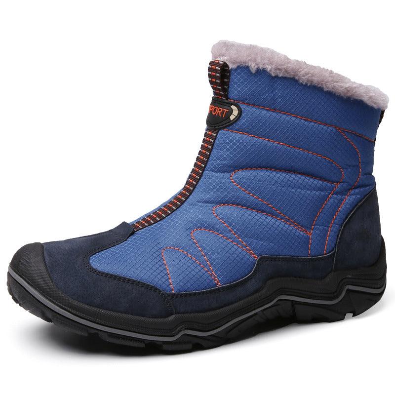 Men's Outdoor Leisure Hiking High-top Cotton Shoes