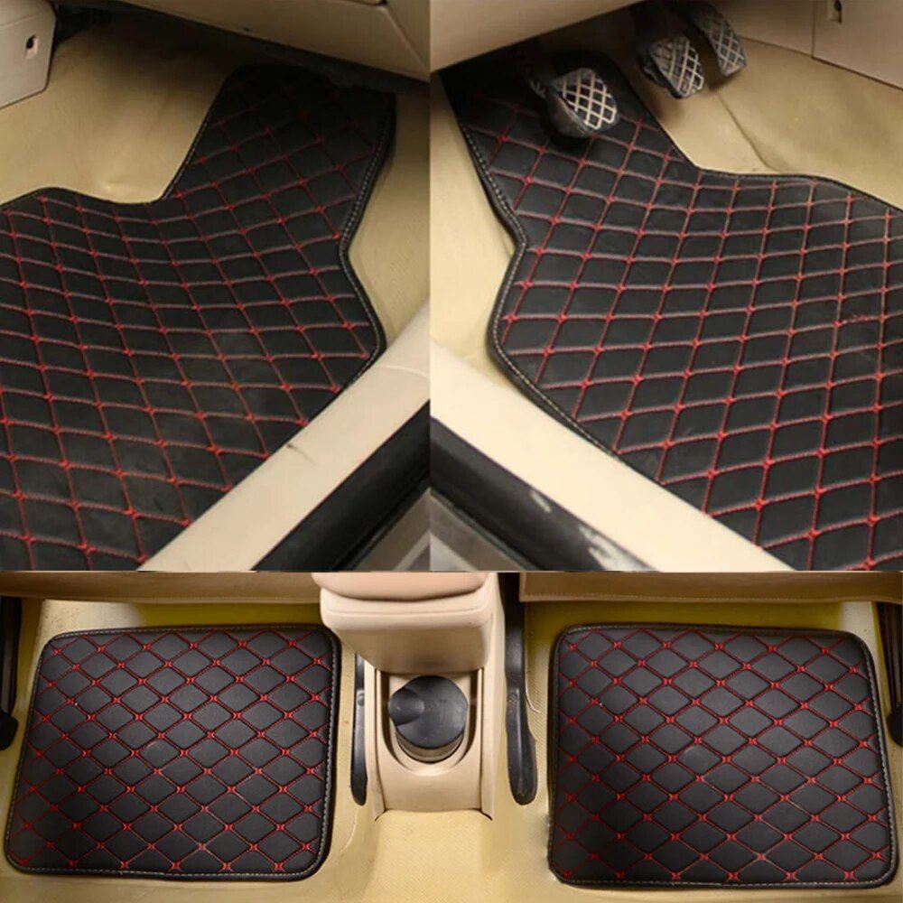 Universal Waterproof Leather Car Floor Mats