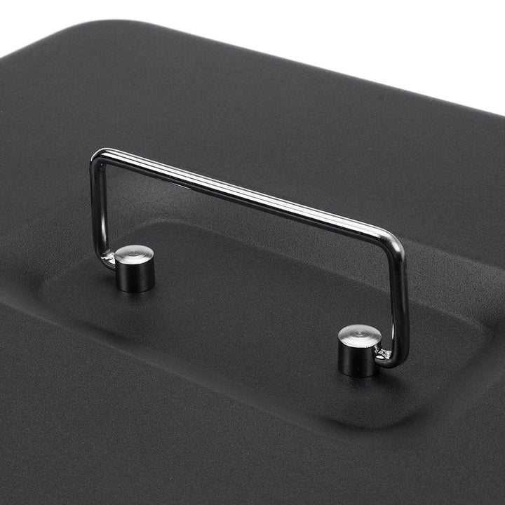 4 Bill 5 Coin Cash Drawer Tray Storage Box for Cashier Money Security Lock Safe Box