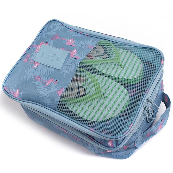 Travel Practical Portable Waterproof Shoes Bag Double Layer Shoes Storage Bag Travel Bag