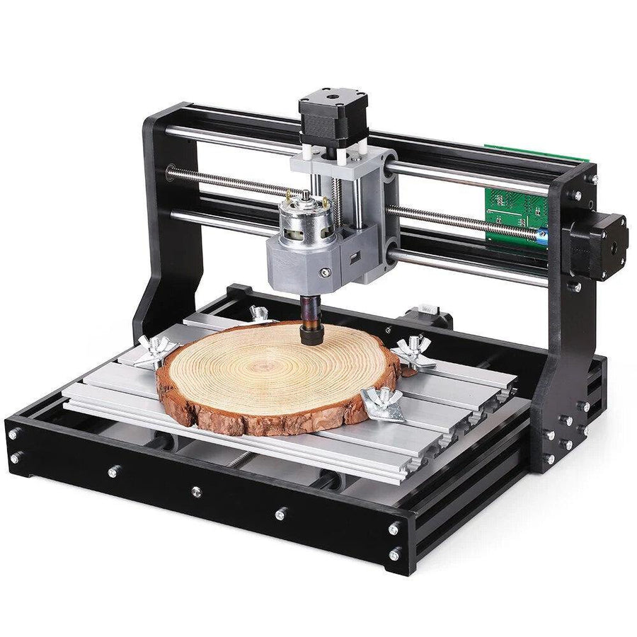 3018 Pro 3 Axis Mini DIY CNC Router Adjustable Speed Spindle Motor Wood Engraving Machine Milling Engraver - MRSLM