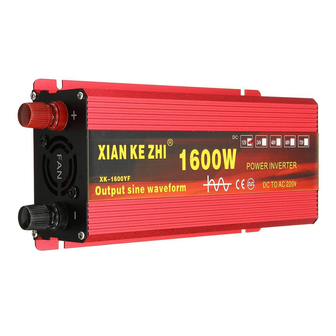 Power Inverter 220V 1600/2000/3000W 12/24V Dc To 220V Ac Pure Sine Wave Voltage Converter