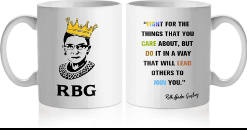 Ruth Bader Ginsburg Ceramic Mug