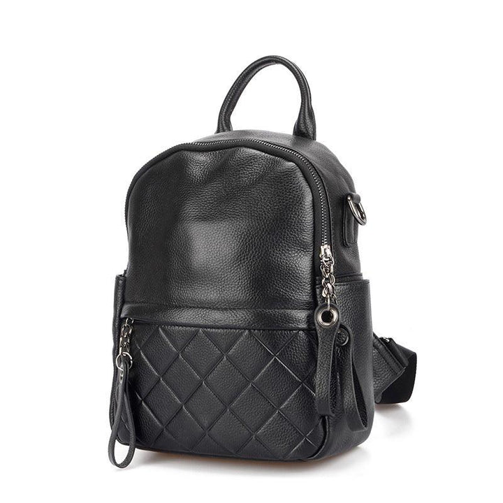 Small Fragrance Multi-Purpose Leather Backpack