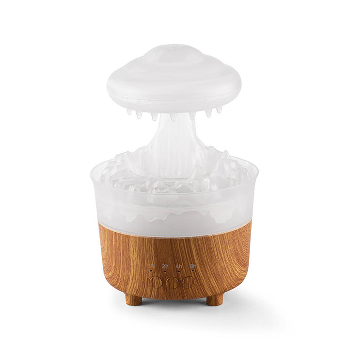 2023 Rain Cloud Night Light Humidifier With Raining Water Drop Sound And 7 Color Led Light Essential Oil Diffuser Aromatherapy