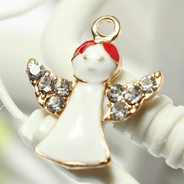 11 Mixed Gold Christmas Gifts Charms Tree Deer Snowflake Pendant Decorations - MRSLM