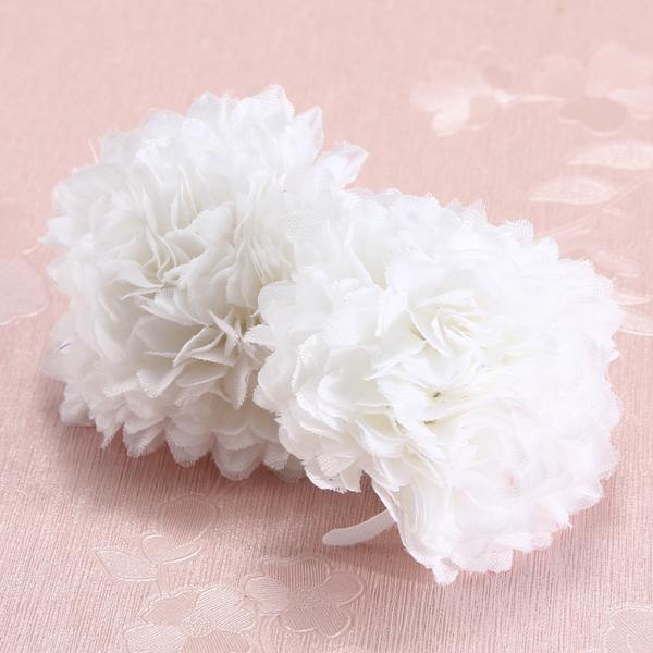 10Pcs Artificial Daisy Mum Flower Silk Spherical Heads Bulk Home Party Wedding Decor - MRSLM