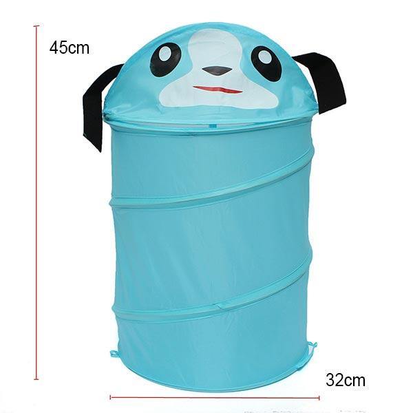 32x45cm Foldable Animal Design Laundry Bag Bathroom Dirty Clothes Casket