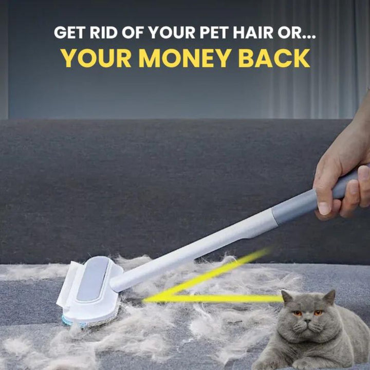 Zylo Dual Pet Hair Brush & Screen Cleaner