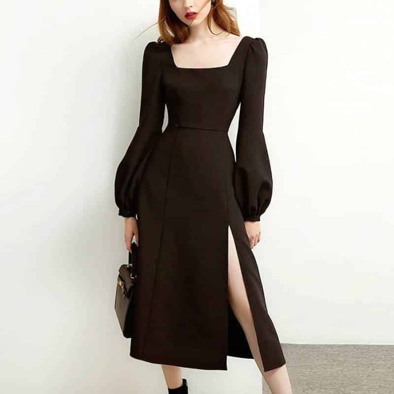 Women's Queen of Spades Midi Dress