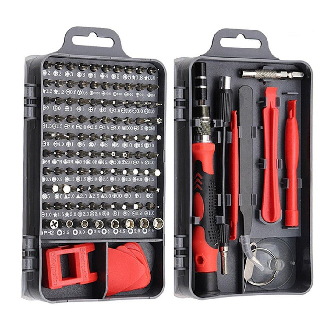 123 in 1 Set Mini Precision Screwdriver Multi Computer PC Mobile Phone Repair Tool - MRSLM